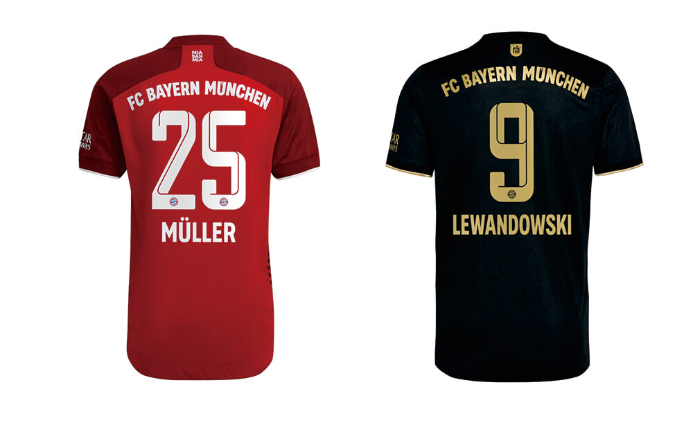 FC Bayern 21-22 Home/Away kits