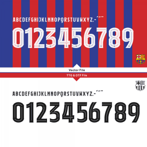 FC Barcelona 21-22 Font