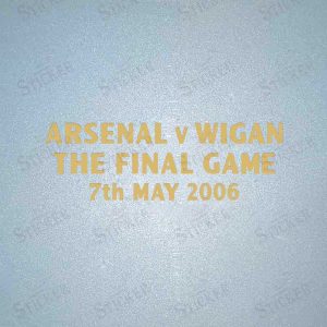 Arsenal vs wigan 2006