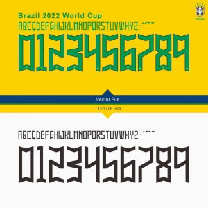Brazil 2022 World Cup Font