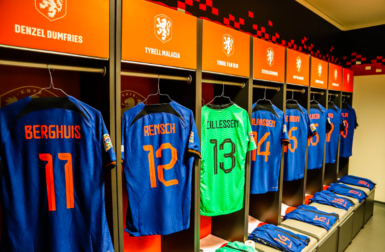 Nederland 2022 Jersey Font