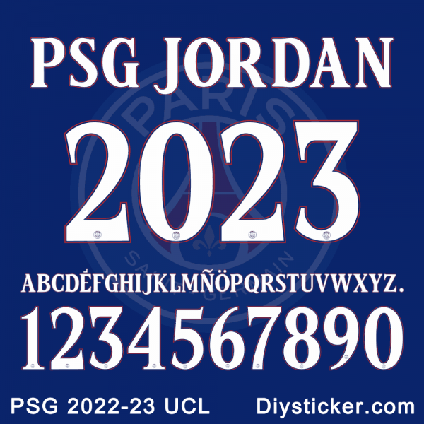 PSG-2022-23-UCL-Font