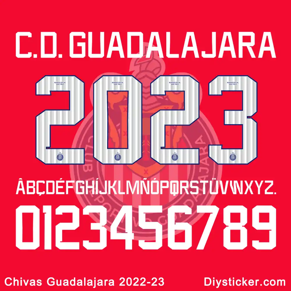 C.D.Guadalajara-2023-Font