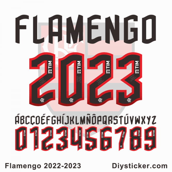 Flamengo 2022-2023 Font