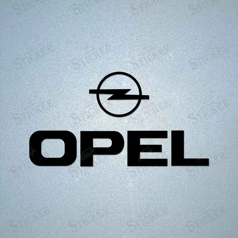 Opel sponsor patch black