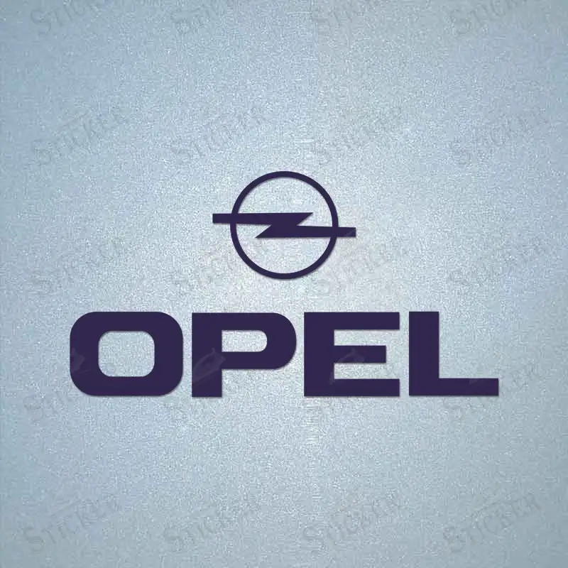 Opel sponsor patch navy