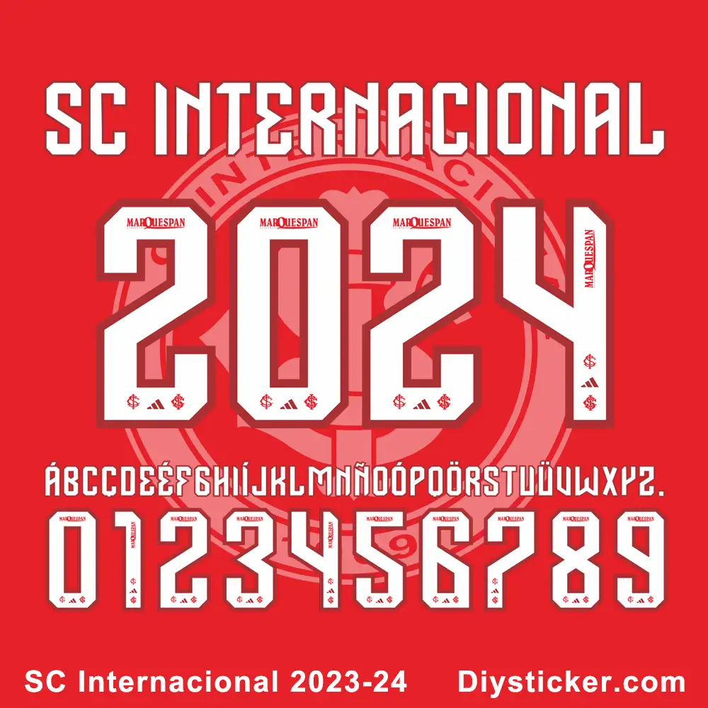 SC Internacional 2023-24 Font