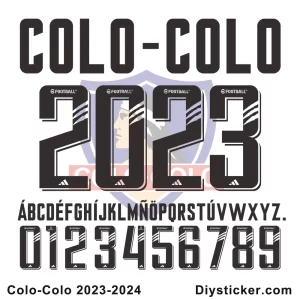 Colo Colo 2023-2024 Font Download