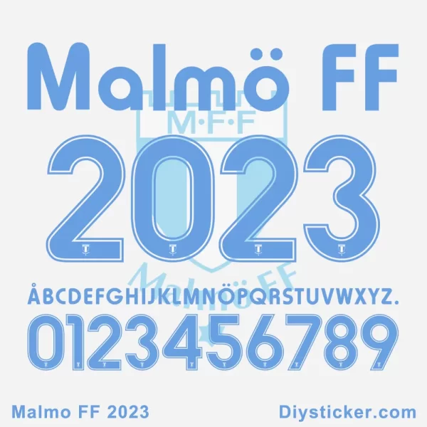 Malmo 2023 Font Vector Download