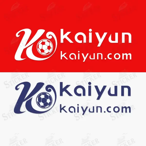 Nottingham Forest Kaiyun Sponsor Football Shirt Logo Sticker
