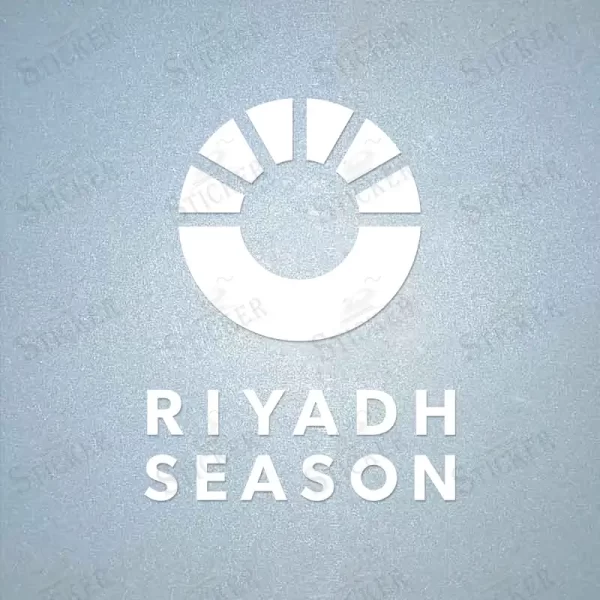 AS ROMA Riyadh Season Sponsor Logo Football Shirt Sponsor Sticker