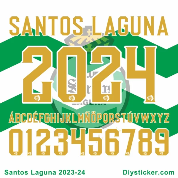 Santos Laguna 2023-2024 Font Download