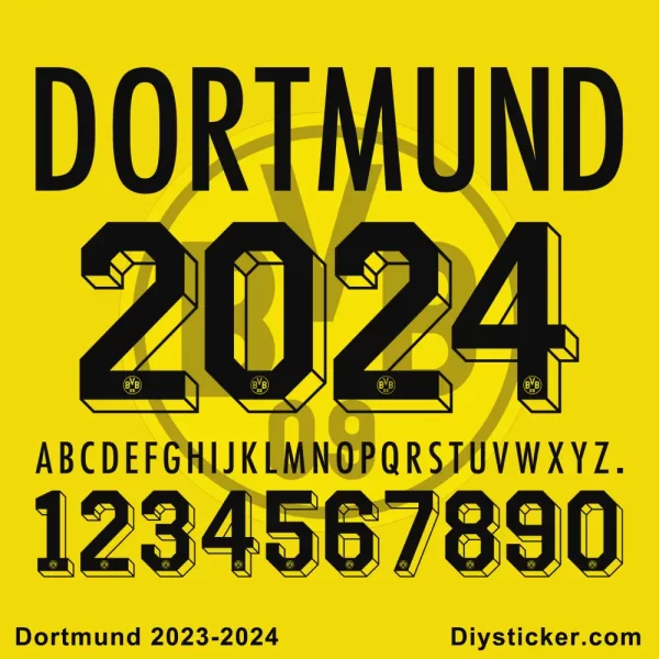 Dortmund 2023-2024 Font
