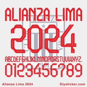 Alianza Lima 2024 Font