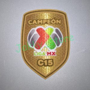 Club Santos Laguna PARCHE LIGA MX Campeon C15 Jersey Soccer Patch/ Clausura 2015 Badges