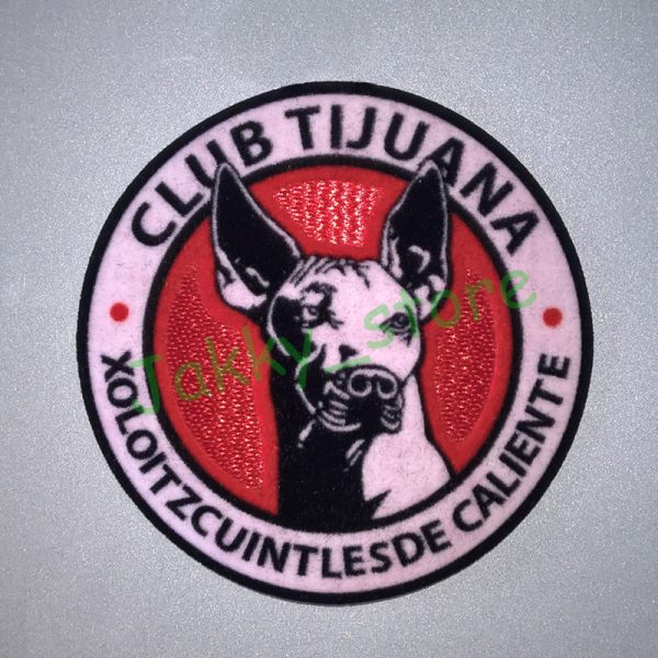 CLUB TIJUANA XOLOS Iron-On Soccer Patch / Flock Badges