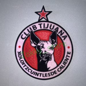 BRAND NEW CLUB TIJUANA XOLOS Iron-On Soccer Patch / Flock Badges