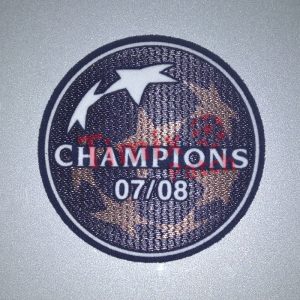 UEFA 07-08 Champion Winner Manchester United Patch / Badge
