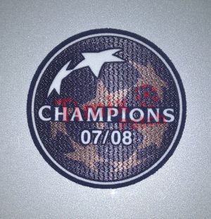 UEFA 07-08 Champion Winner Manchester United Patch / Badge