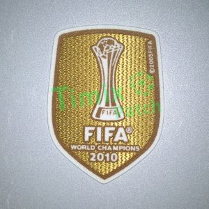 Inter Milan Fifa Club World Cup 2010 Winner Soccer Patch / Flock Badge