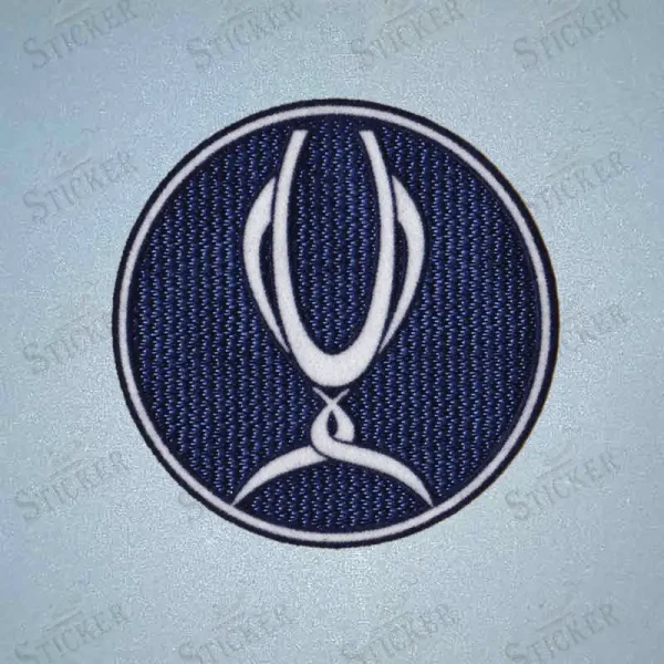 Official Style UEFA Super Cup 2004-2009 Sleeve Patch UEFA Super Cup 2004-2009 Vintage Sleeve Patch