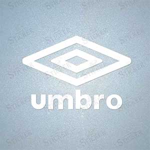 Umbro iron-on sticker for soccer jersey and shorts repair
