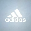 Adidas iron-on patch with iconic logo for DIY clothing and logo repair