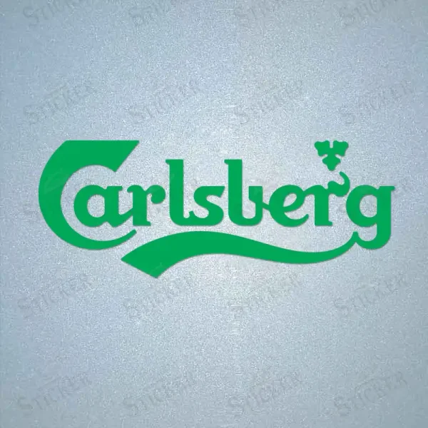 Carlsberg Sponsor Patch Green Carlsberg Sponsor Patch