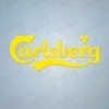 Carlsberg Sponsor Patch Yellow Carlsberg Sponsor Patch