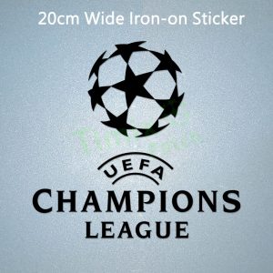 UEFA Champions league LOGO DIY T-Shirt Clothing Iron-On Polyflex Printing Iron-On Sticker