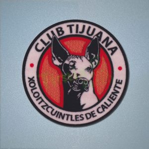 CLUB TIJUANA Xolos Tijuana Mexico Iron On Patch Calcamonia Football Xoloitzcuintles MX
