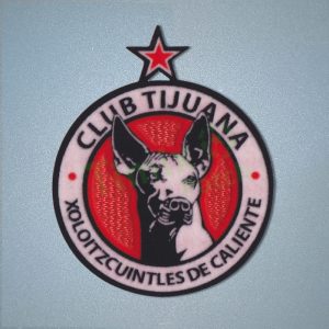 BRAND NEW CLUB TIJUANA XOLOS Iron-On Soccer Patch / Flock Badges