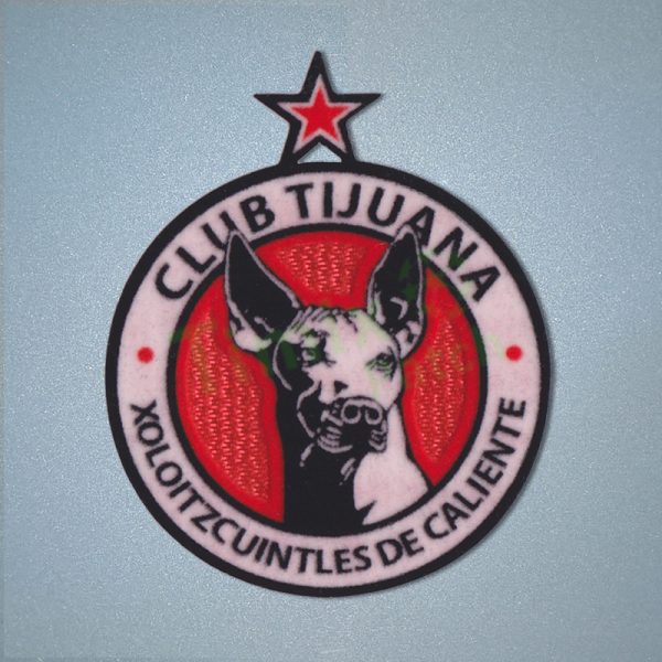 BRAND NEW CLUB TIJUANA XOLOS Iron-On Soccer Patch / Flock Badges