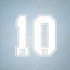 FC-Barcelona-1992-10 FC Barcelona 1992 Iron-On Nembers Heat Transfer PU Sticker
