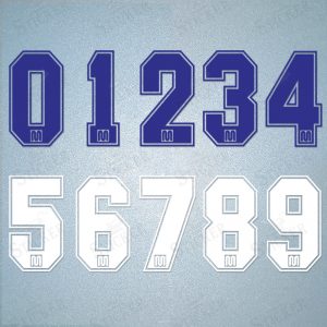 FC Barcelona 1992 Iron-On Nembers Heat Transfer PU Sticker