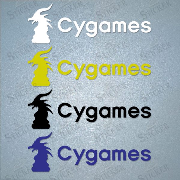 Juventus Home & Away Cygames DekoGraphics Football Sponsor Logo Iron-on Sticker