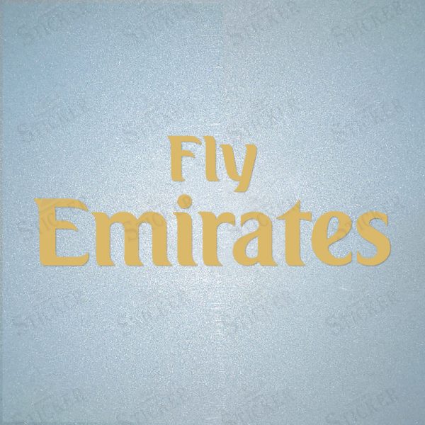 FLY EMIRATES Sponsor Patch for 2010-20 AC Milan PSG Arsenal Real Madrid - Image 4