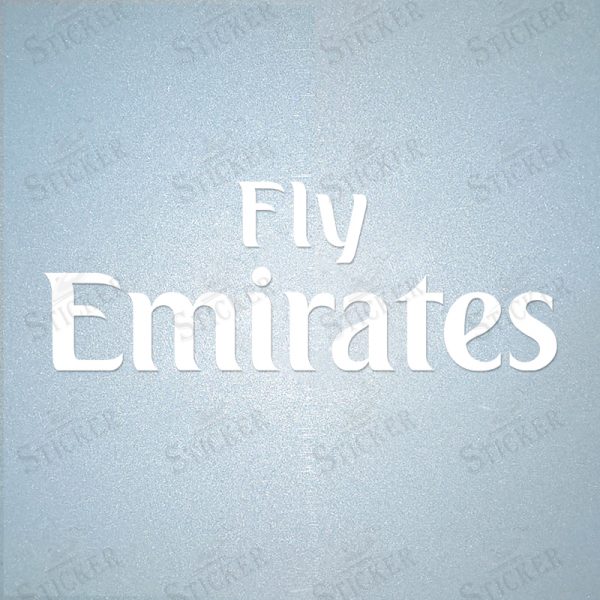 2010-20 Fly Emirates sponsor patch for AC Milan PSG Arsenal Real Madrid jersey repair