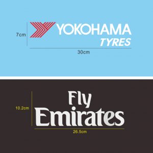 FLY Emirates Custom Iron-On Sticker