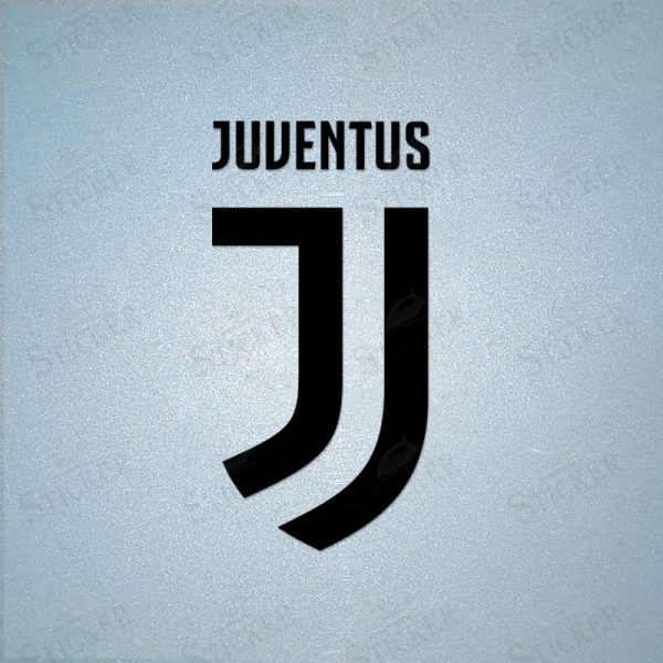 Customizable Juventus logo iron-on sticker for DIY clothing and logo repair