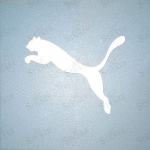 Customizable Puma iron-on sticker in multiple colors for DIY clothing and logo repair
