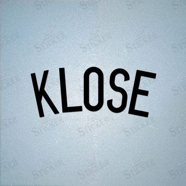 FIFA World Cup Brazil 2014 Germany KLOSE Name Iron-On Sticker