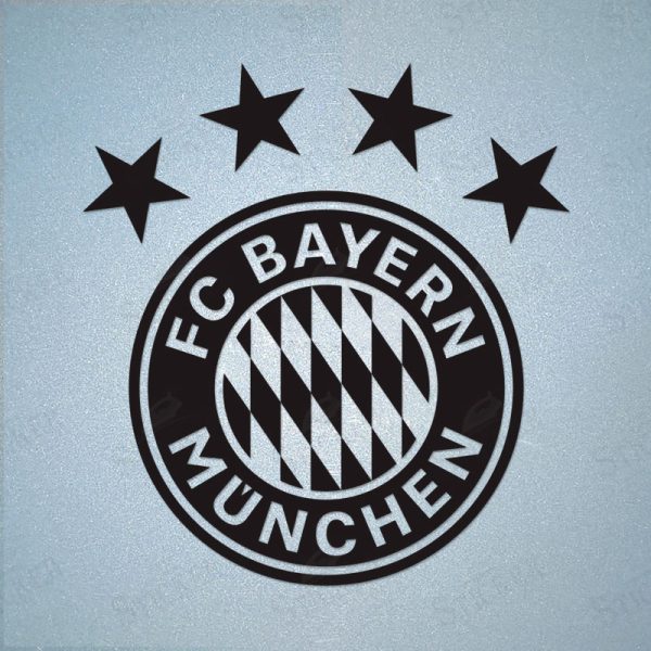 Fc-Bayern-Munich-Logo-star Fc Bayern Munich Logo sticker