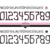 Paris Saint-Germain 21-22 Away Kit Font