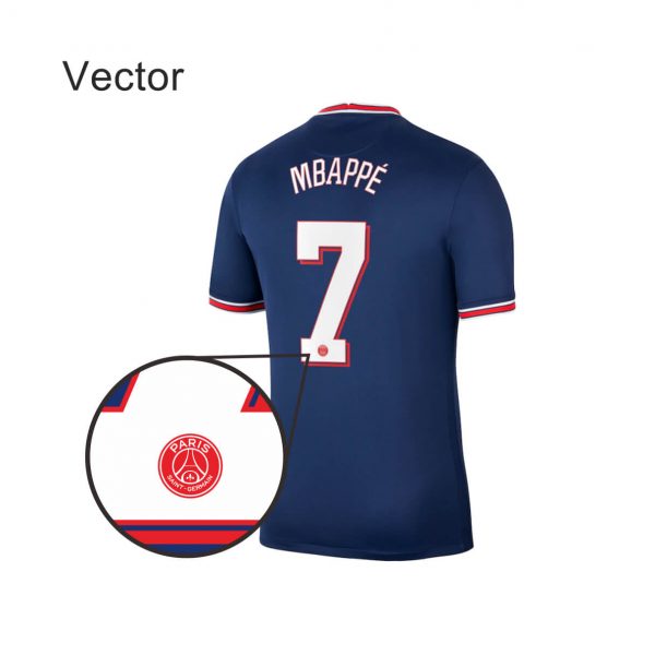 PSG Jordan 21-22 Font & Vector - Image 2