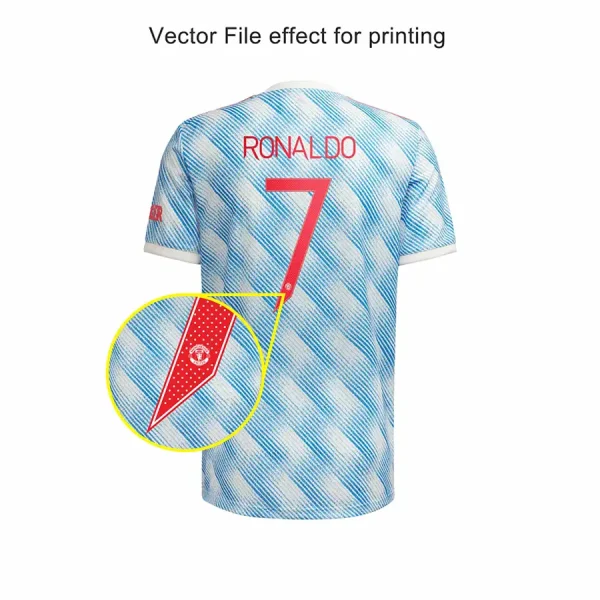 Manchester United Cup 2021-22 Kit Font-2