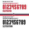 Nike England EURO 2020 Kit Font Vector
