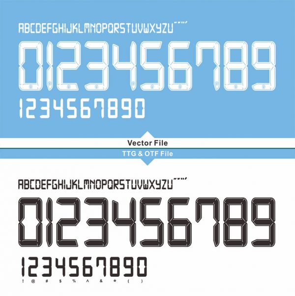 MANCHESTER CITY UCL UEFA 2021-2022 Kit Font & Vector - Image 2