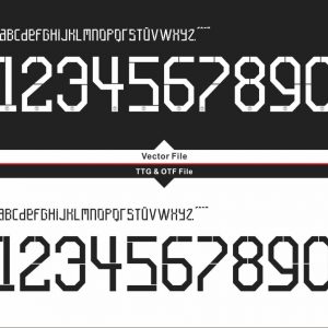 Paris Saint-Germain PSG 21-22 Third Kit Font & Vector