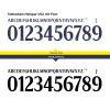 Tottenham Hotspur UCL 2014/2022 Kit Font & Vector